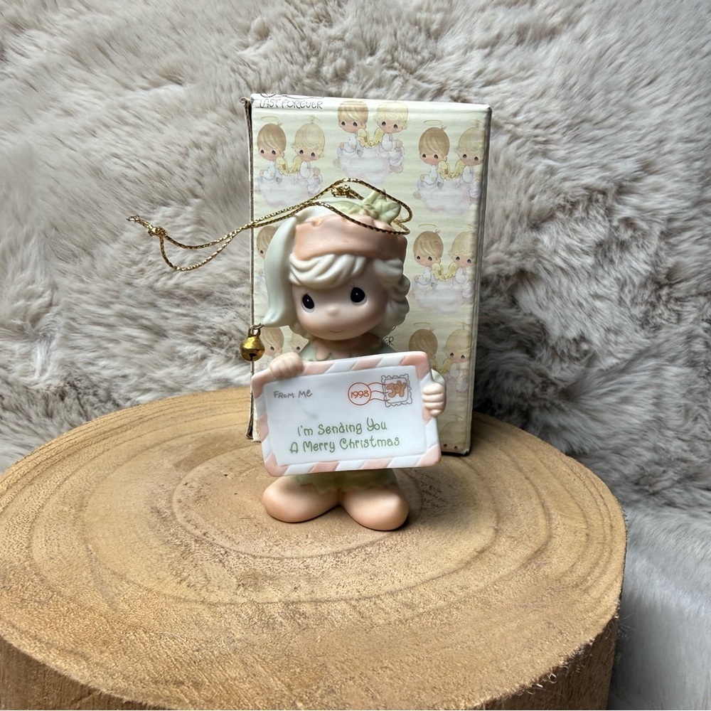 Precious Moments Christmas Ornament Vintage